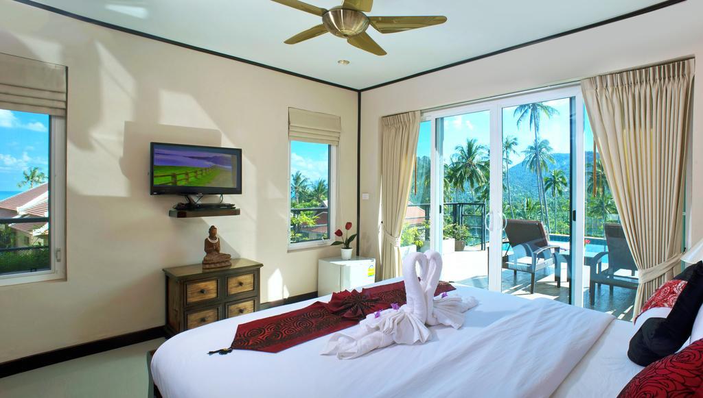 Samui Sunrise Seaview Villa Pantai Chaweng Luaran gambar