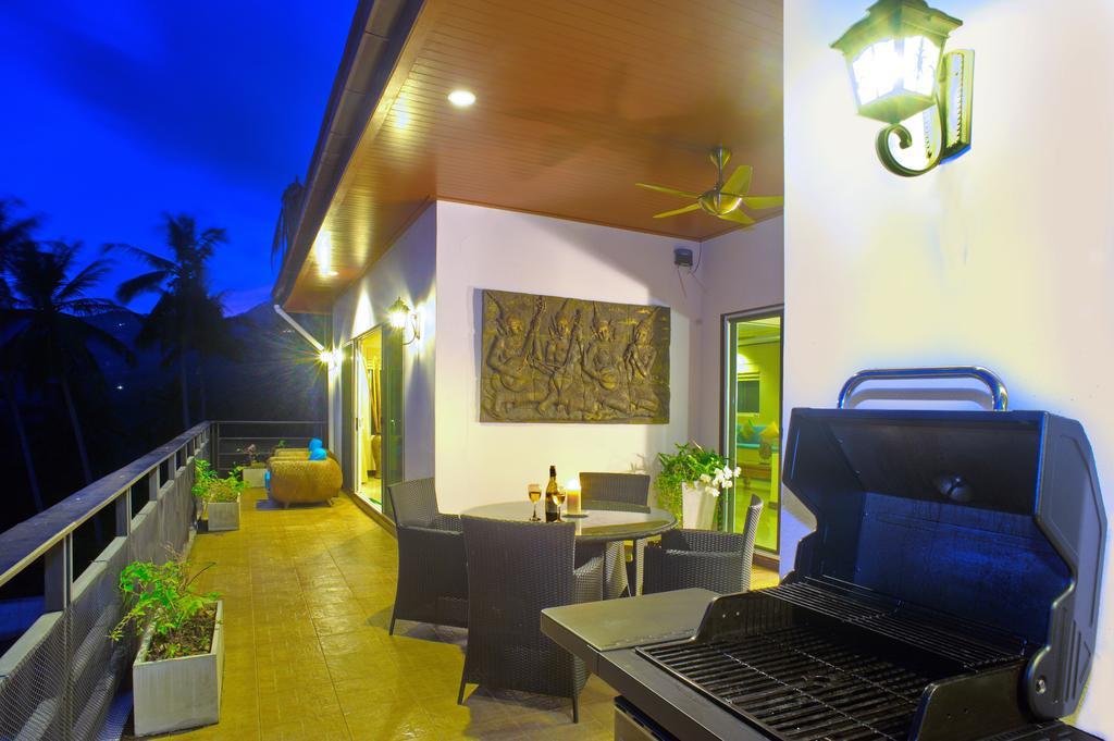 Samui Sunrise Seaview Villa Pantai Chaweng Luaran gambar
