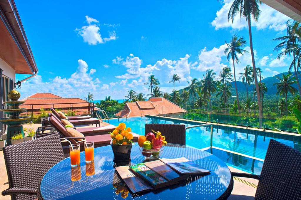 Samui Sunrise Seaview Villa Pantai Chaweng Luaran gambar