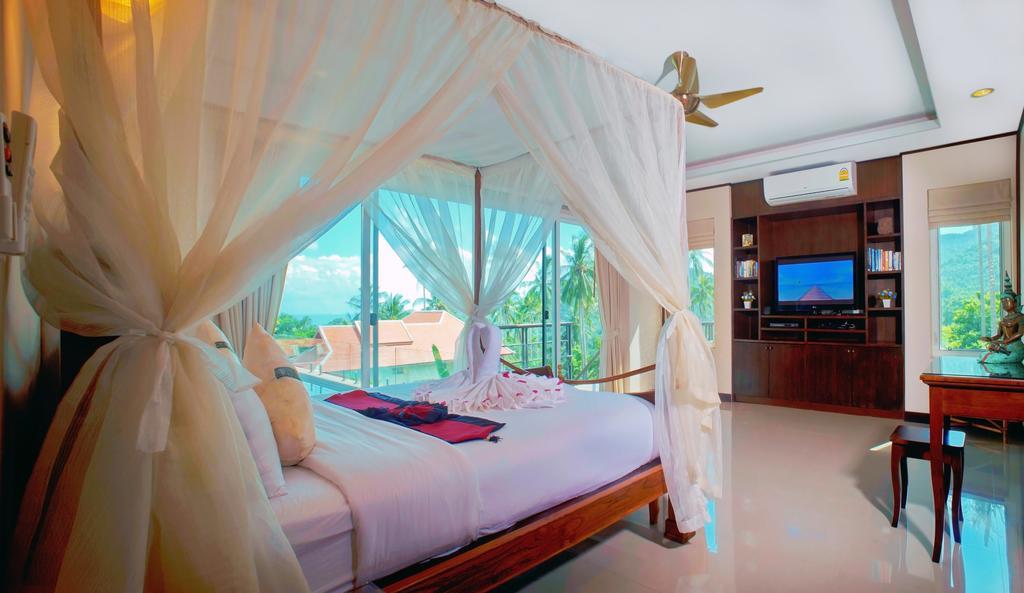 Samui Sunrise Seaview Villa Pantai Chaweng Luaran gambar